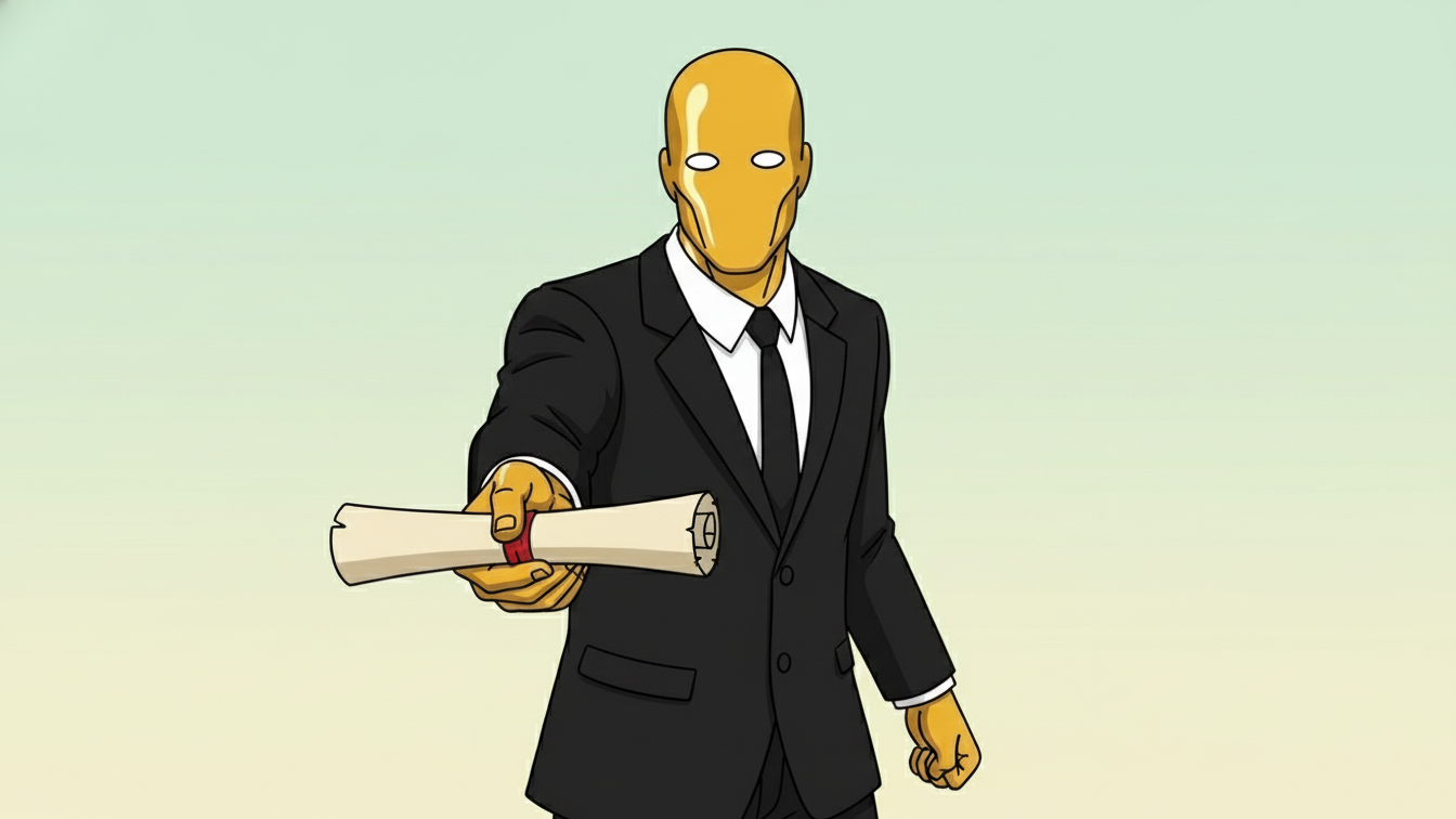 Oscar con un diploma